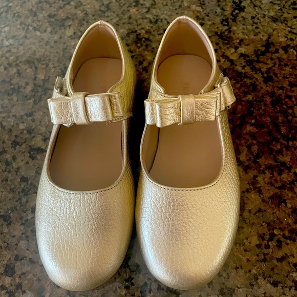Elephantito Girls Shoes - Charlotte Mary Janes with Bow - Pink main image 0